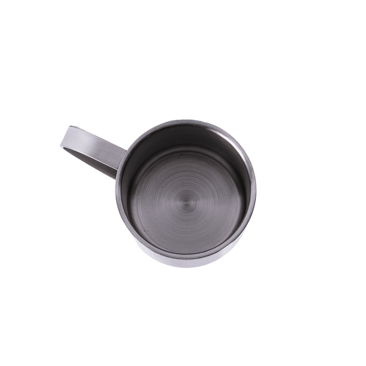 The Famous Grouse, Fisher-kollektionen. Mugg i rostfritt stål med handtag och graverad logotyp.